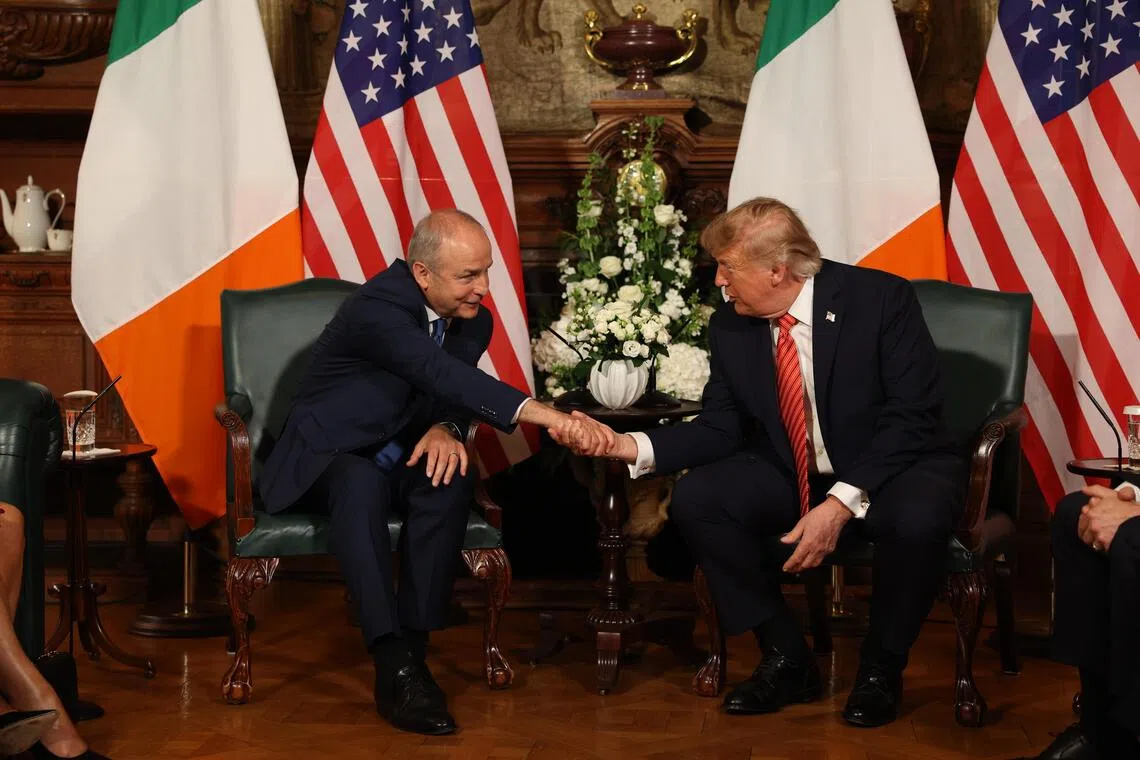 Trump: Birleşik İrlanda'yı görmek isterim