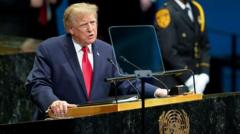 Trump'tan BM'de İran açıklaması: 'Ya yok edeceğiz ya barış