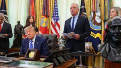 Trump, çocuk aşılarını sınırlayan ve bölen kararnameyi imzaladı
