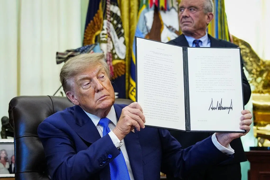Trump'tan çocuk aşısı takvimine köklü değişiklik kararı