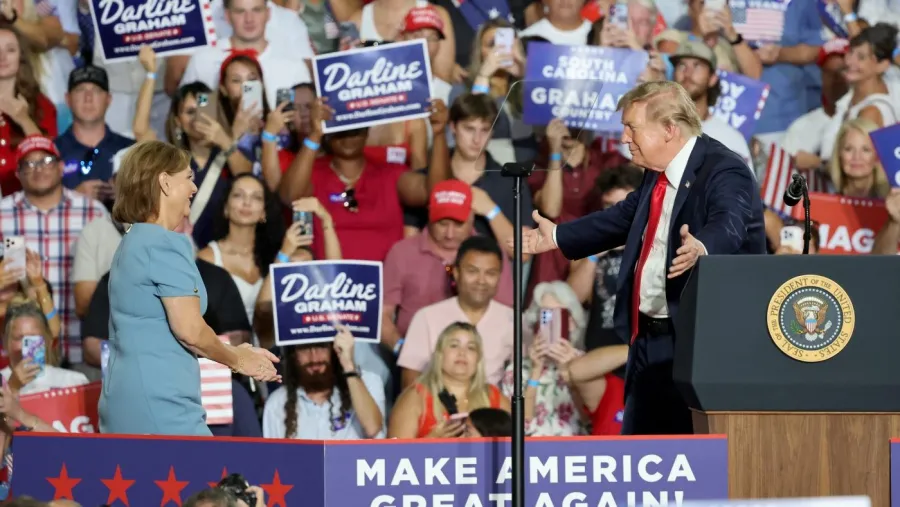 Trump, Darline Graham için son hamlesini Güney Carolina'da yaptı