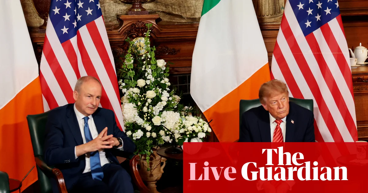 Trump Dublin'de: İrlanda Cumhurbaşkanı Connolly ile Görüşecek