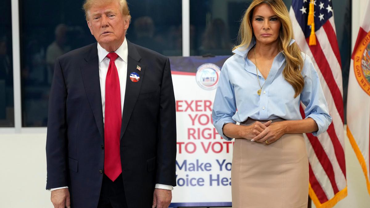 Trump Florida'da erken oy kullandı, İran açıklaması yaptı