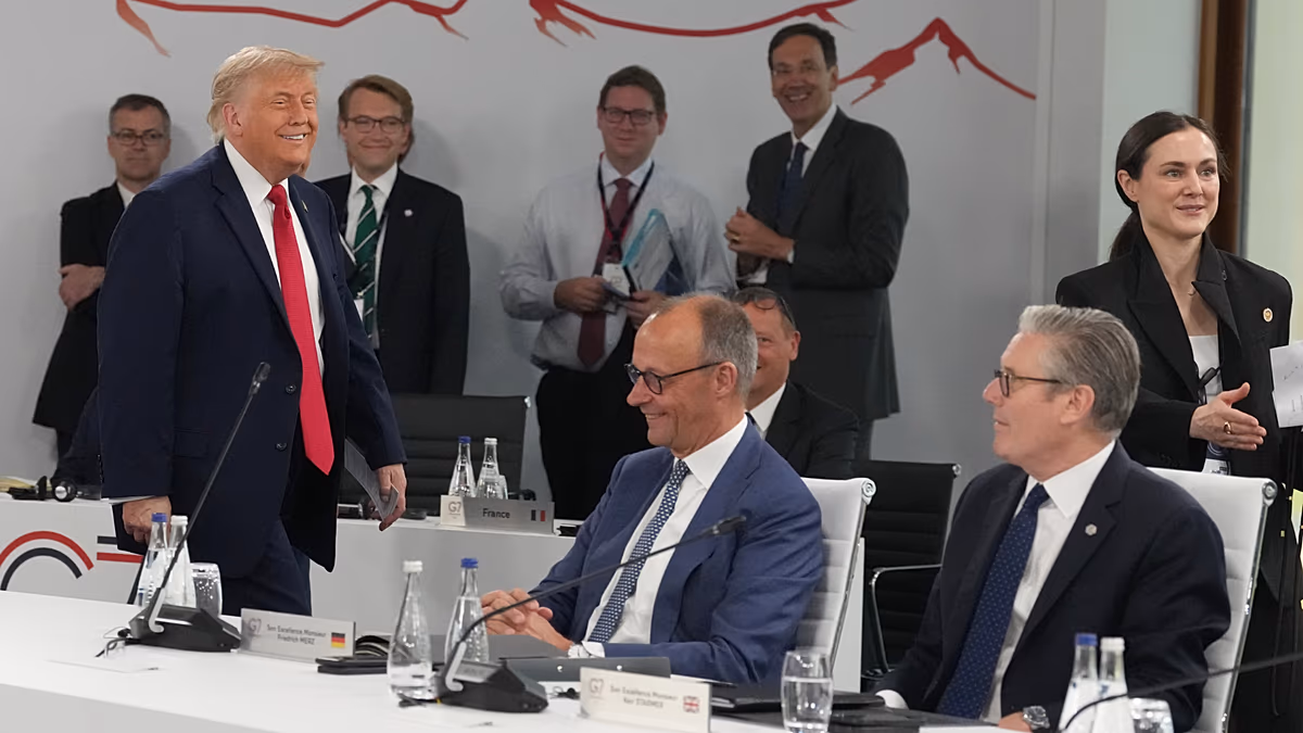 Trump G7 Zirvesi'ne 'Patron Benim' Diyerek Geldi