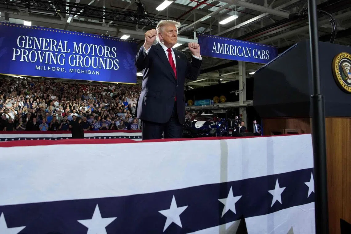 Trump, GM Sahnesinde Demokratlara Savaş İlan Etti