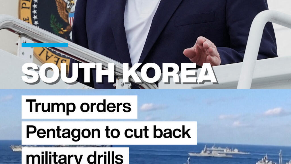 Trump'tan Güney Kore ile askeri tatbikatlara kısıtlama emri