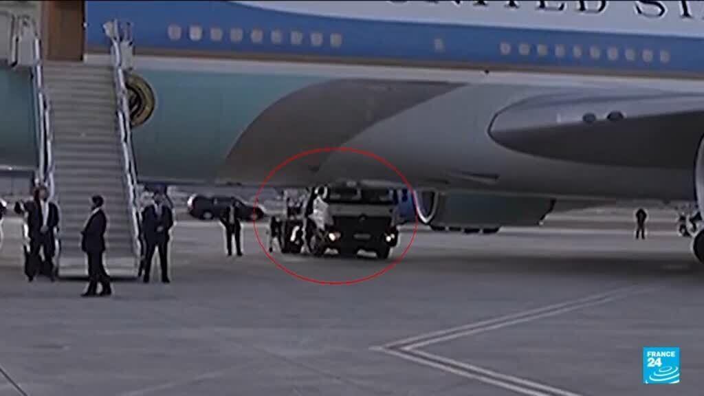 Trump, İran tehdidi nedeniyle gizli uçuşla döndü