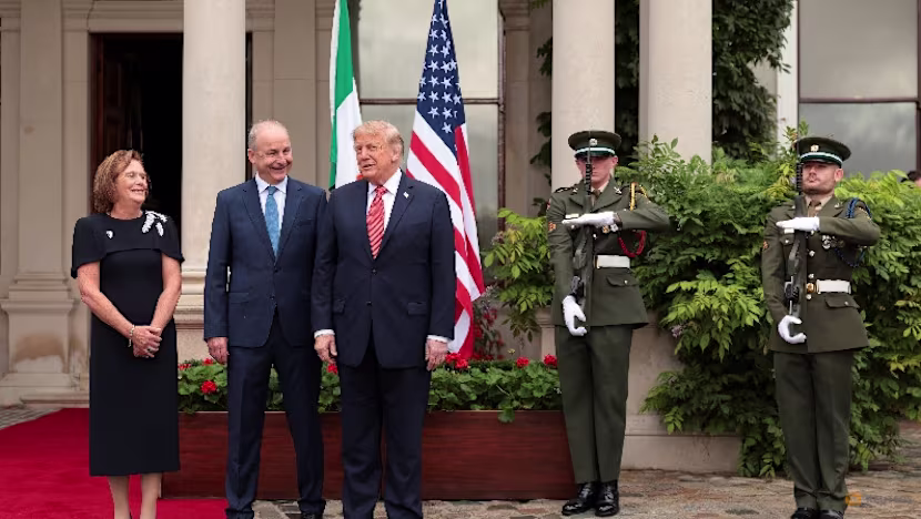 Trump İrlanda'da: Liderlerle Görüşüp Golf Turnuvasına Katılacak