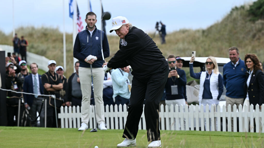 Trump İrlanda'da: Resmi temaslar ve golf turnuvası
