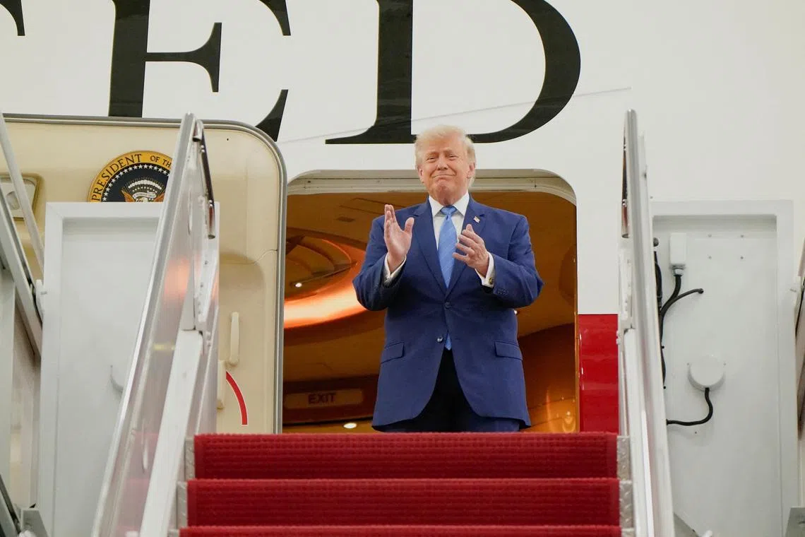 Trump, Katar’dan Bağışlanan Uçağı Tanıttı: Yeni Air Force One ‘Dünyanın En Lüks Uçağı’