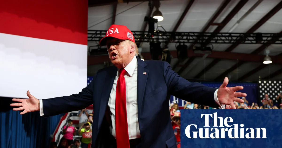 Trump, Kuzey Carolina'da 'Beni seçim listesinde varsayın' dedi