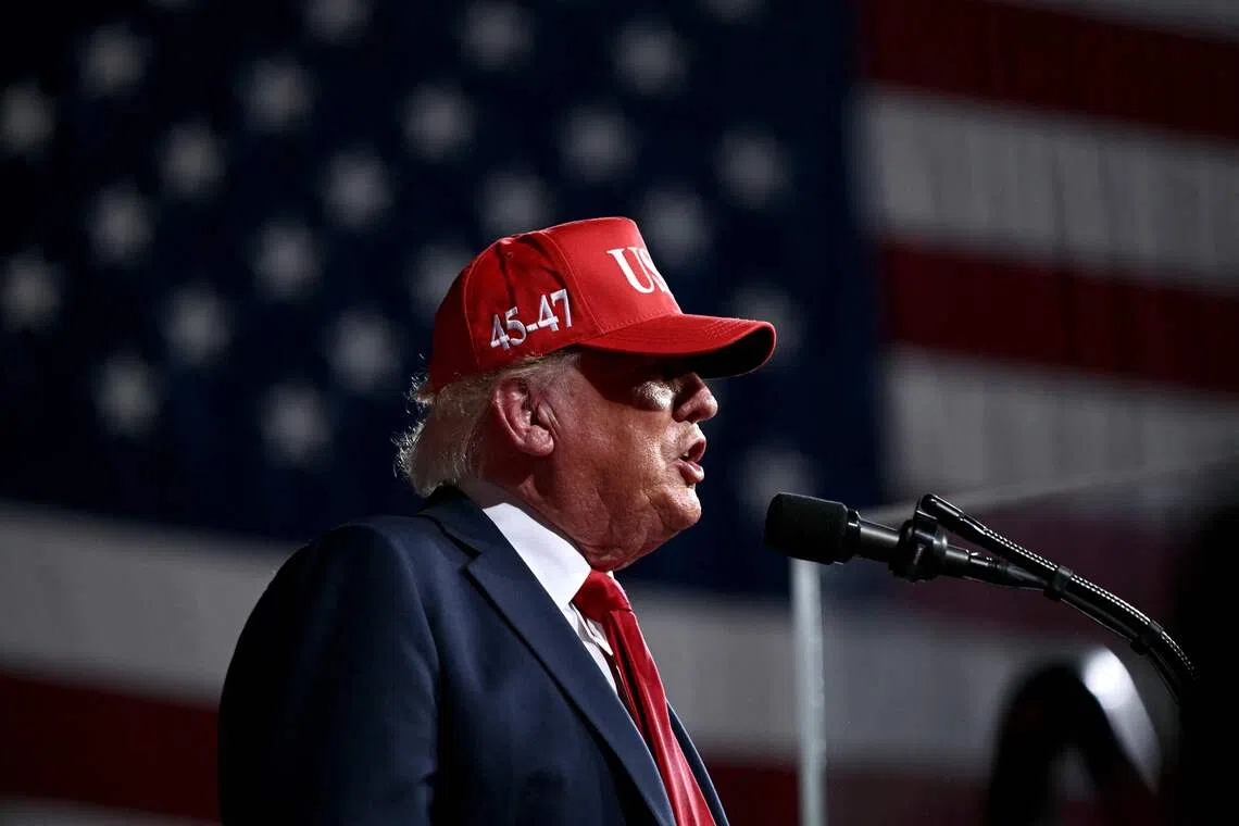Trump Kuzey Karolina'da: Demokratlar suç ve komünizmde yumuşak