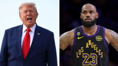Trump'tan LeBron James'e 'ırkçı' suçlaması