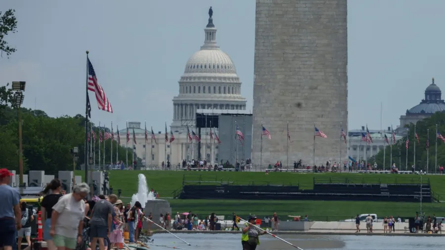 Trump, Lincoln Havuzu Vandalizmi İddialarında Israrlı
