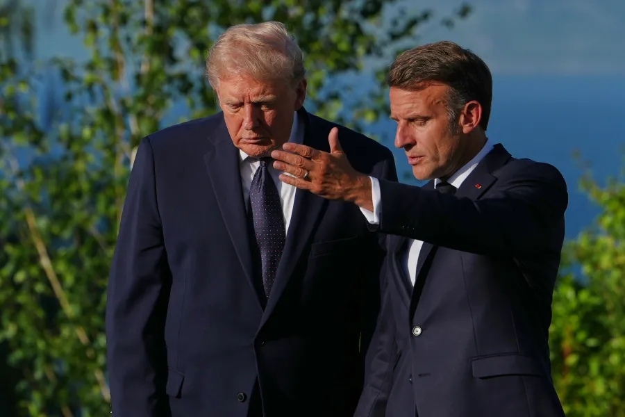 Trump ve Macron Versay'da ABD'nin 250. yılında buluşuyor