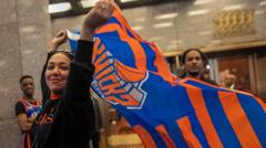 Trump, New York'ta NBA Final Maçında Knicks'i Destekleyecek
