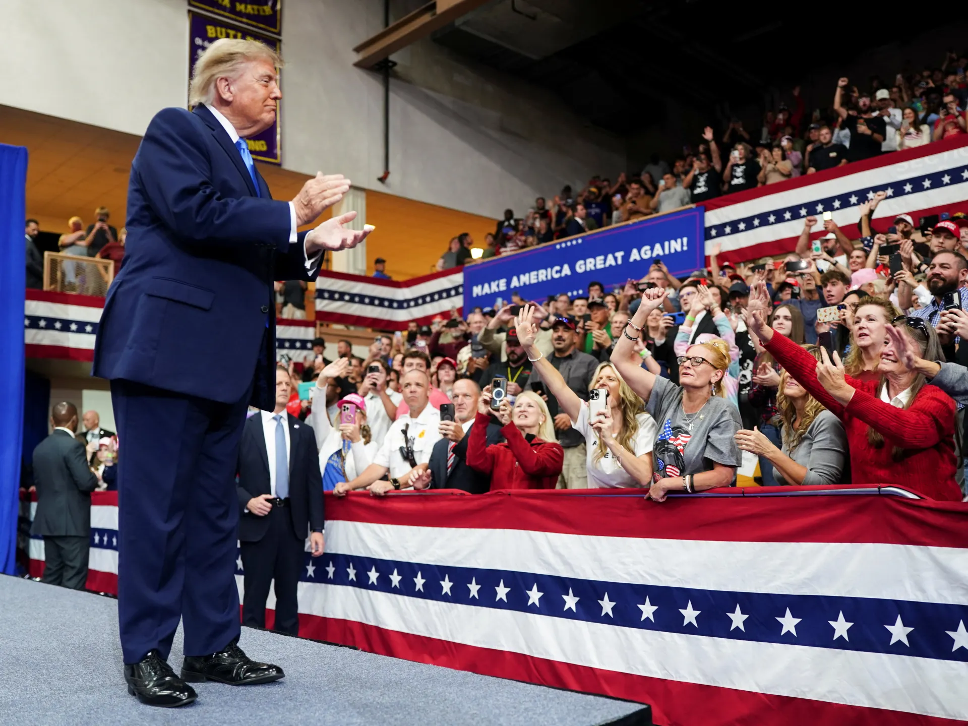 Trump, Ohio mitinginde seçim zaferi için iddialı konuştu