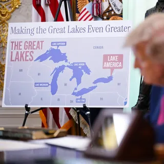 Trump'ın Ontario Gölü'nü Yeniden Adlandırması Amerikalıları İkna Etmedi
