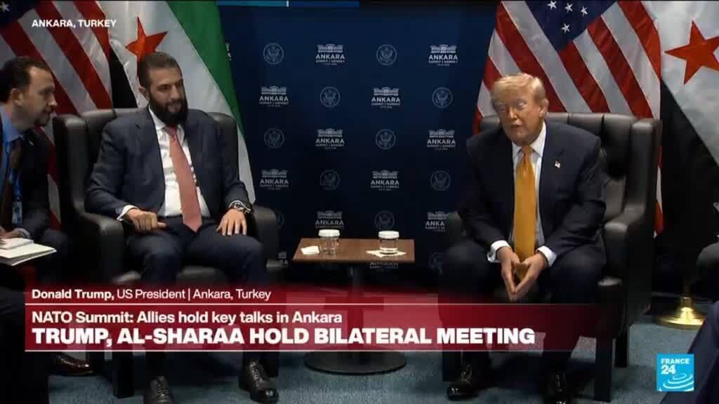 Trump, Şara ile görüşmesinde Suriye'yi terör listesinden çıkarmak istediğini söyledi
