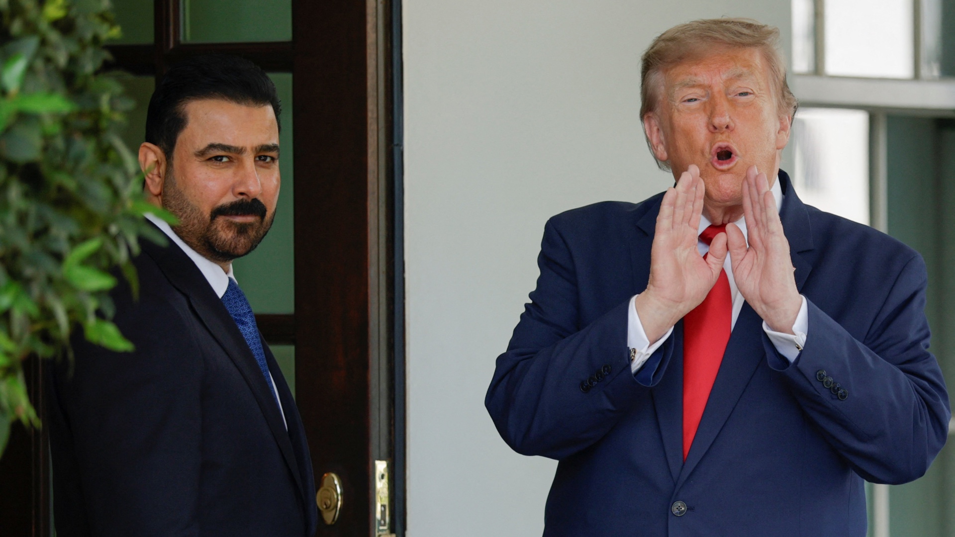 Trump, 'seçilmiş' Irak liderini Washington'da ağırladı: 'Orta Doğu yeniden birleşiyor
