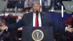 Trump, Ulusal Alanda Mitingle Amerikan Kutlamalarını Başlatıyor