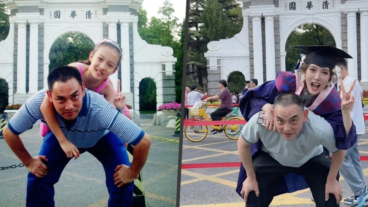 Tsinghua'dan 17 yıl sonra mezun oldu: Babasıyla çekilen fotoğraftaki kız şimdi diploma sahibi