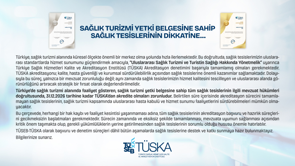 Türkiye'nin milyar dolarlık sağlık turizmi pazarında geri sayım: Son tarih 31 Aralık 2026