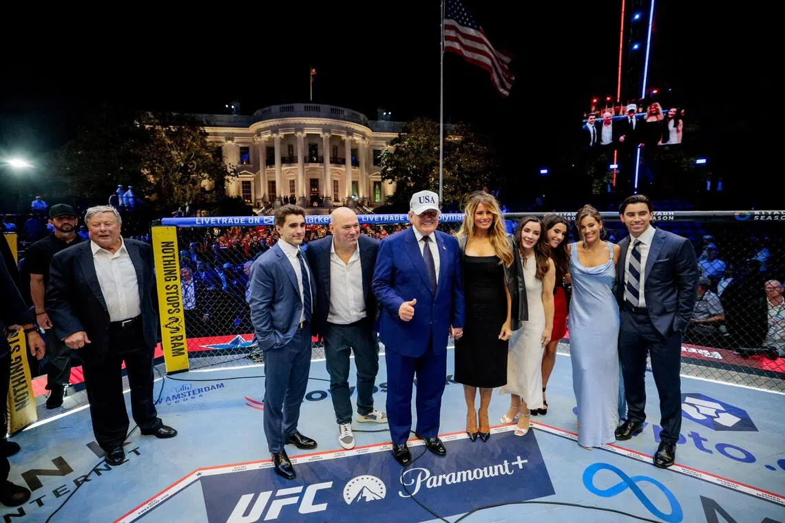 UFC, Beyaz Saray'daki etkinlikte 30 milyon dolar zarar etti