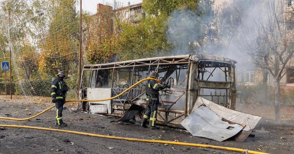 Ukrayna cephesinde Rus saldırısı: Otobüslerde 30 ölü
