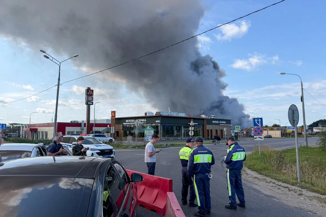 Ukrayna İHA'ları Moskova'yı Vurdu: En Az 1 Ölü