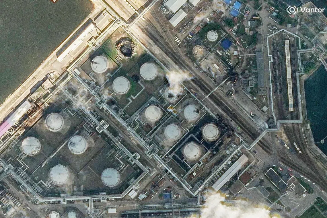 Ukrayna İHA saldırısı: Rusya'da 1 ölü, 2 boş tanker hasarlı
