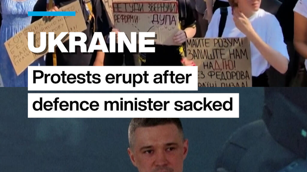 Ukrayna'da Savunma Bakanı'nın Görevden Alınması Protestolara Yol Açtı