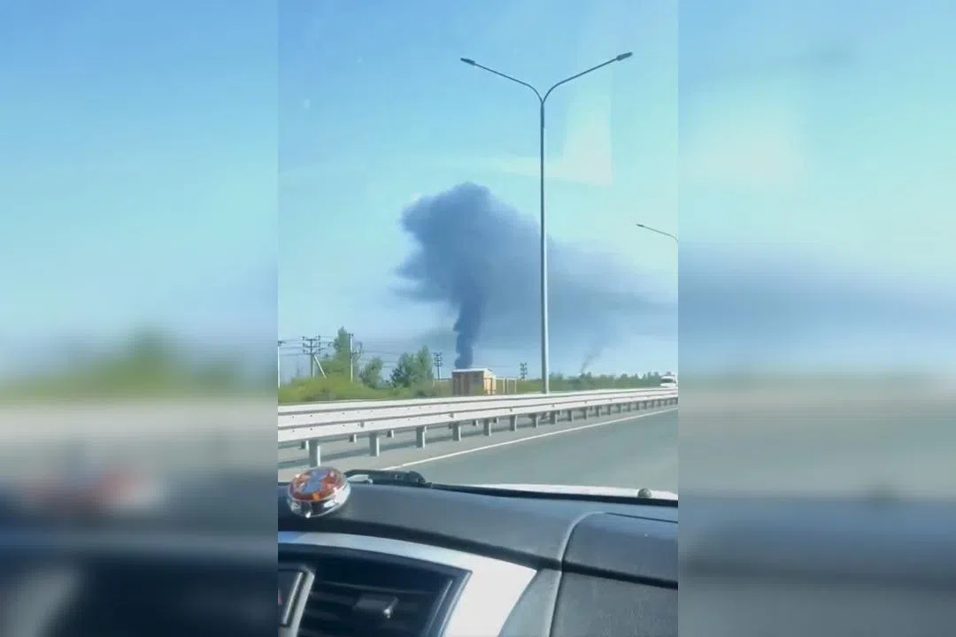 Ukrayna SİHA'sı Tyumen Rafinerisi'nde Yangın Çıkardı