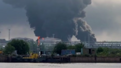 Ukrayna'dan St. Petersburg'a Büyük Darbe: Petrol Terminali Vuruldu
