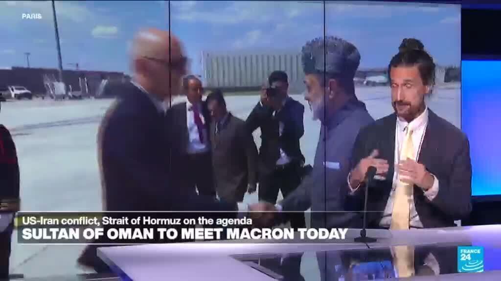 Umman Sultanı Paris'te: Macron'la Hürmüz Odağı