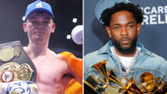 Ünlü rapçi Kendrick Lamar'ın ring arkadaşı: İrlandalı boksör