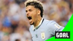 Uruguay, Suudi Arabistan karşısında son dakika beraberliği