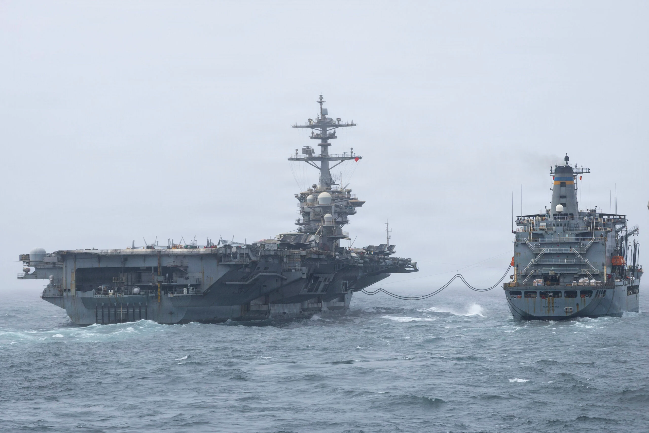 USS Abraham Lincoln, 7 Ayın Ardından Orta Doğu'dan Ayrıldı
