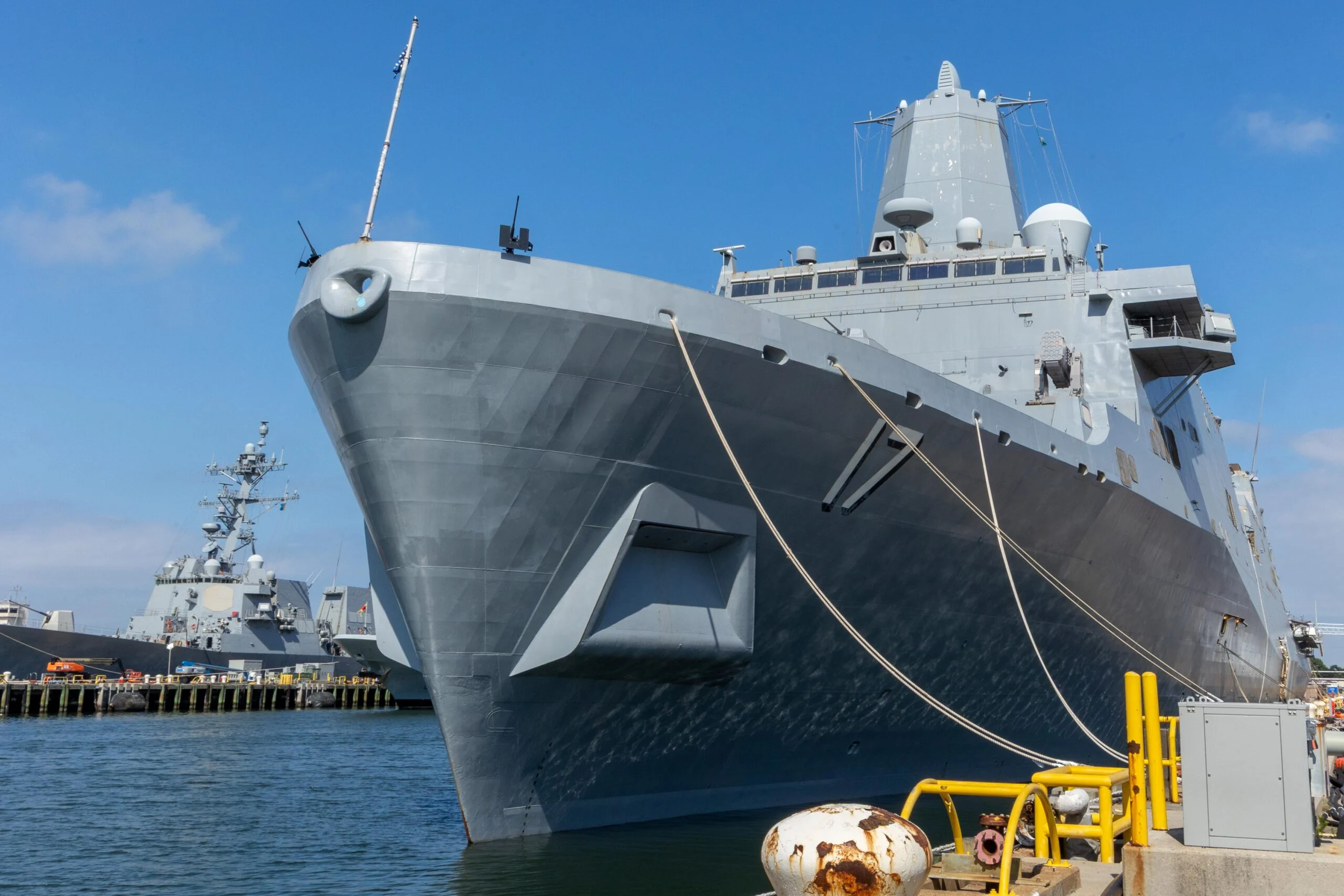 USS San Antonio Amfibi Hücum Gemisi Norfolk'tan Ayrıldı