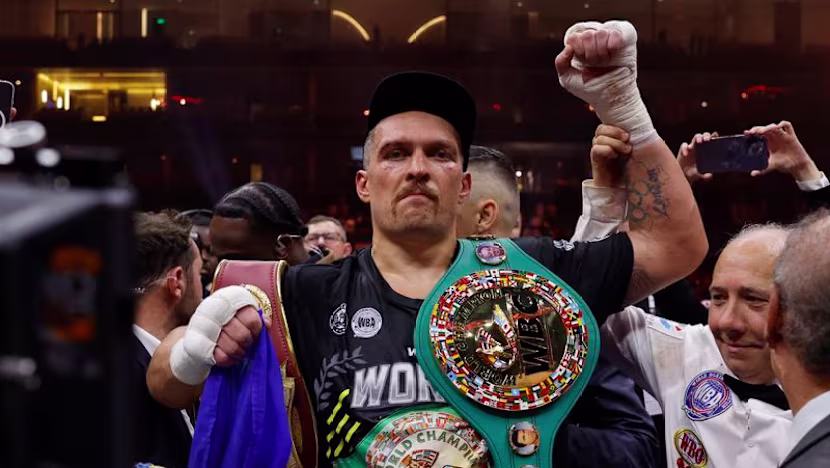Usyk kemerlerini bıraktı: 'Son dans' vakti