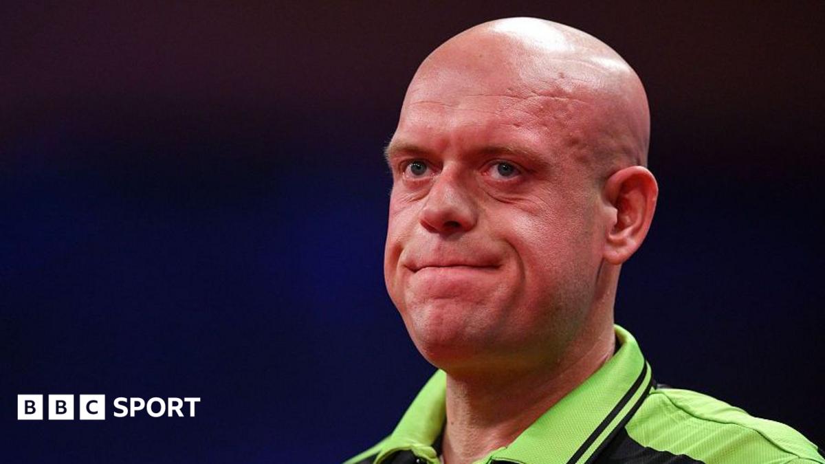 Van Gerwen, Gurney'e Yenilerek İlk Turda Elendi