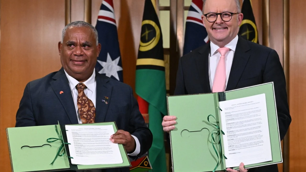 Vanuatu, Avustralya ile yaptığı anlaşmayla yabancı askeri üsleri yasakladı