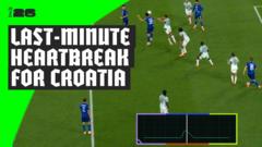 VAR Yine Karıştı: Hırvatistan'ın Beraberlik Golü Ofsayt Nedeniyle İptal