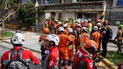 Venezuela'da 8 Gün Sonra Enkazdan Ses: Kurtarıcılara Moral Veriyor