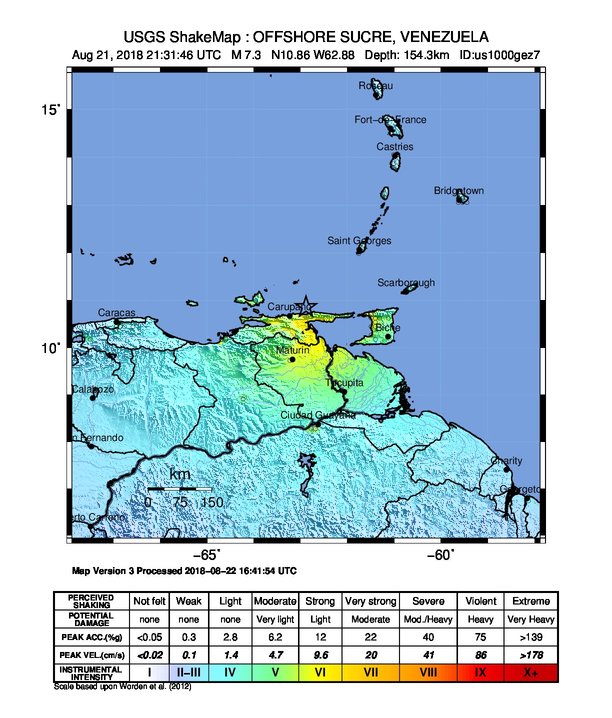 Venezuela'da deprem paniği: Halk sokaklara döküldü