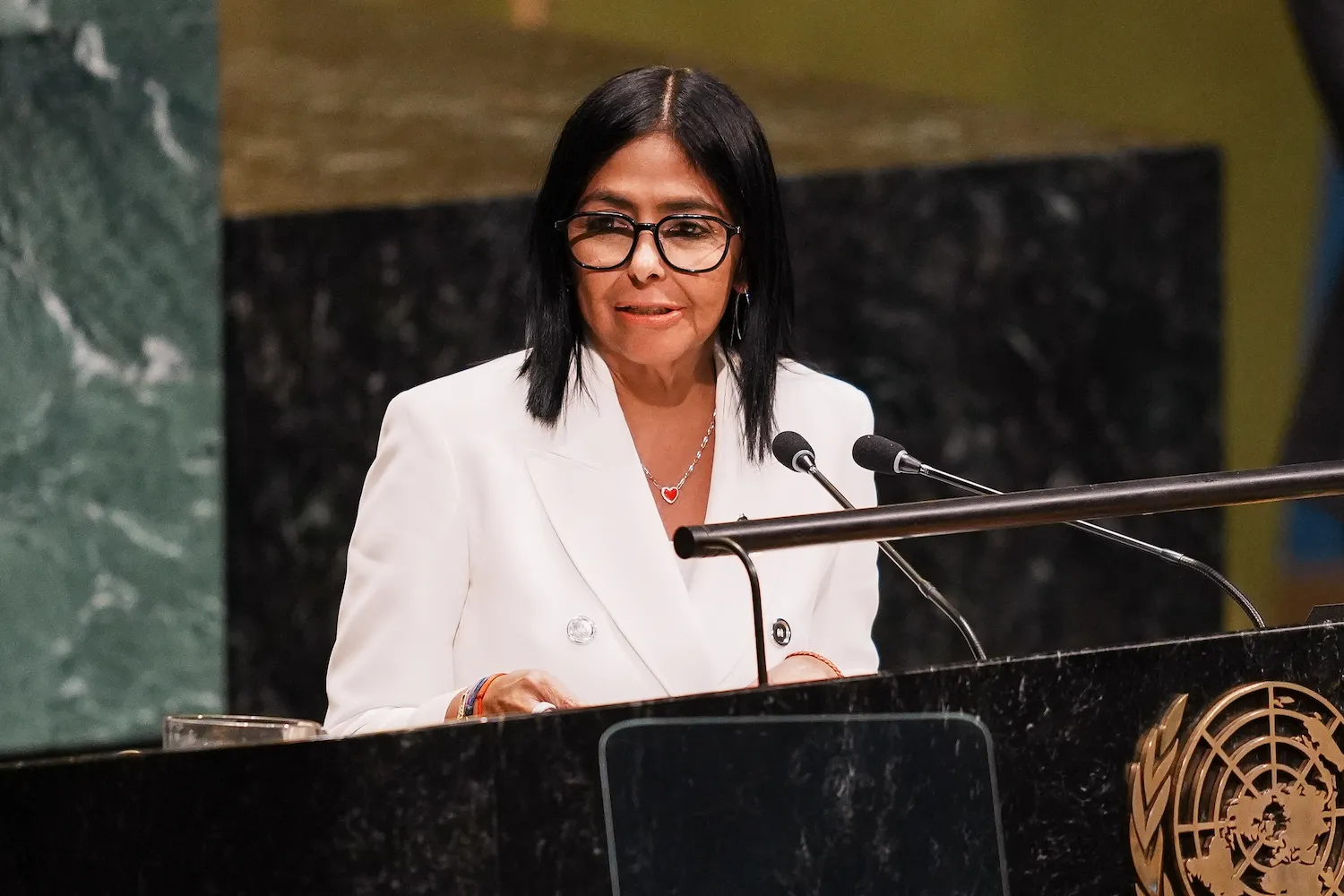 Venezuela'nın Geçici Lideri BM'de İlk Kez Sahne Aldı