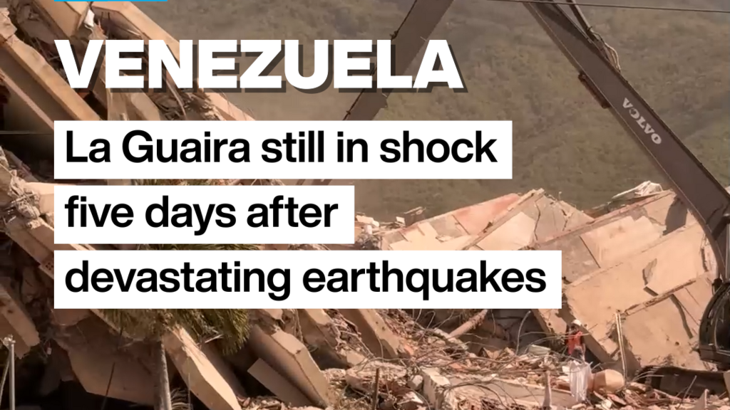 Venezuela'da Çifte Depremin Ardından: La Guaira Hâlâ Şokta