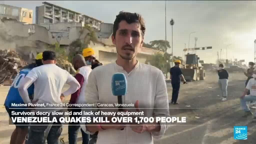 Venezuela'da çifte deprem: 'Tüm binalar çöktü