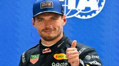 Verstappen ayar sorununa rağmen Singapur sprint pole'da