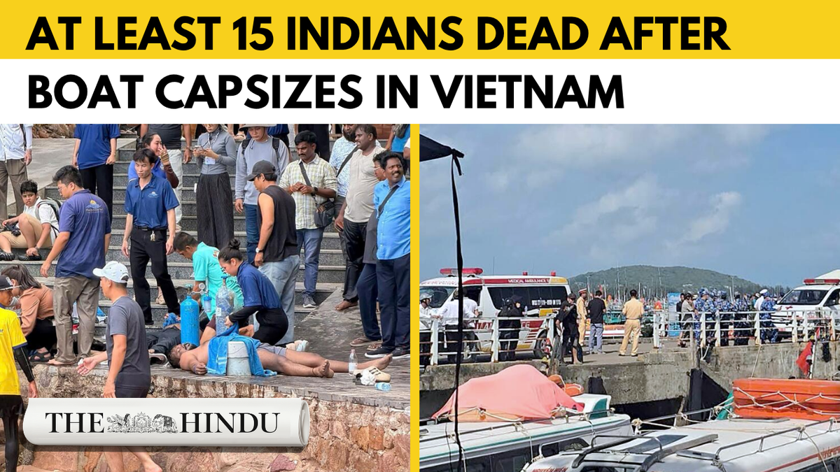 Vietnam'da Hintli turistleri taşıyan tekne battı: 15 ölü